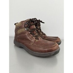 Dunham Exeter GoreTex Hiking Boots Mens 10 B Brown Leather Waterproof Chukka